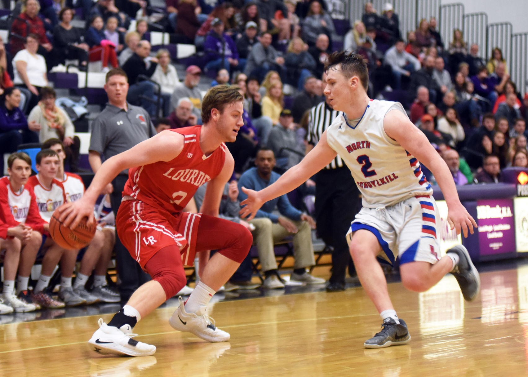 H.S. Boys Basketball: Lourdes versus North Schuylkill